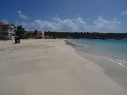 The beach in Anguilla The beach in Anguilla